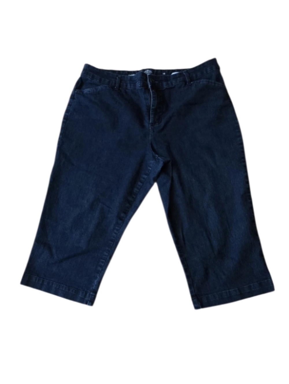 St. John's Bay Dark Navy Capri Pants 16